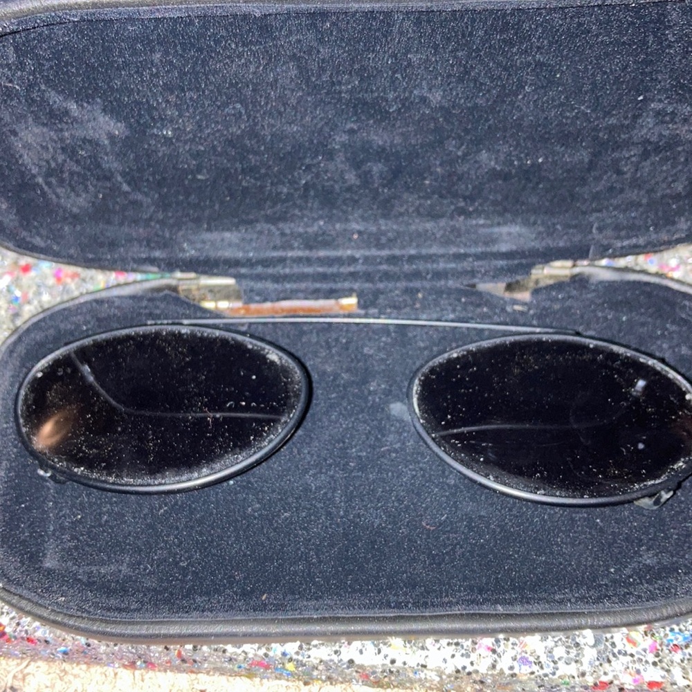 Celluloid clip on sunglass lenses!